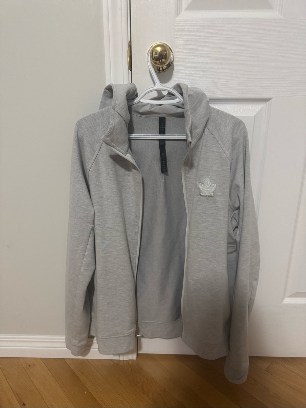 Lululemon Toronto maple leafs Men's Zip-Up Hoodie Jacket